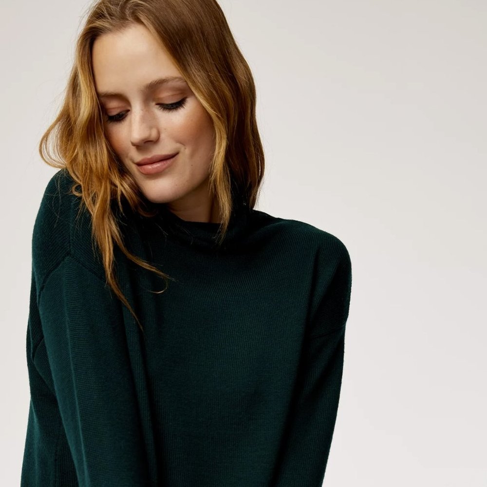 Wilfred Cyprie Sweater - Merino Wool - Mockneck